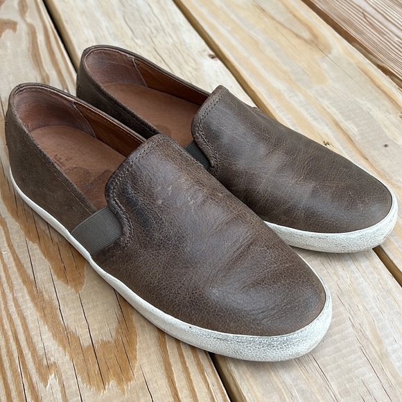 Frye Dylan Slip On Sneakers - Ash, size 9 - Picture 15 of 16